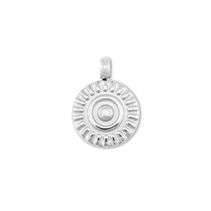 Ciondoli in acciaio inossidabile sole argento