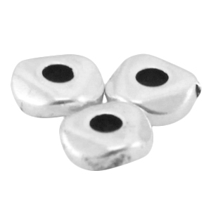 Perline di metallo DQ 5mm argento antico (privo di nichel)