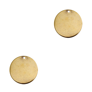 Metallo DQ per ImpressArt ciondolo 10mm bronzo antico (privo di nichel)