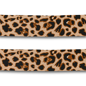 Bandana leopardo beige-marrone-nero