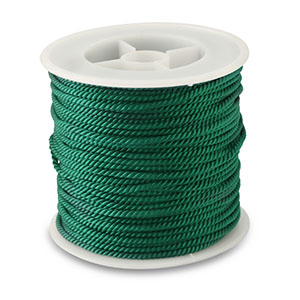 Cordoncino alla moda 2mm verde scuro