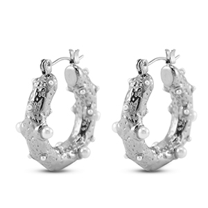 Pendientes Acero Inox argento