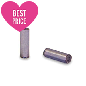 Perline di vetro rocailles bugles speciali blu pavone scuro