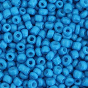 Perline di vetro rocailles 8/0 (3 mm) blu palazzo