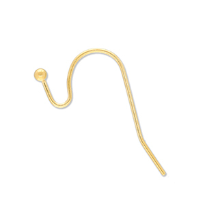 Componenti in acciaio inossidabile orecchini / monachella oro