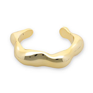 Bracciali bangle in resina oro