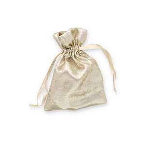 Sacchetto per gioielli oro