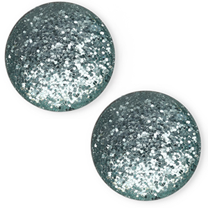 Cabochon Polaris Elements 12 mm classico Paipo verde petrolio