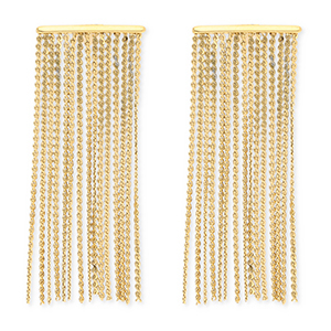 Orecchini in acciaio inossidabile oro