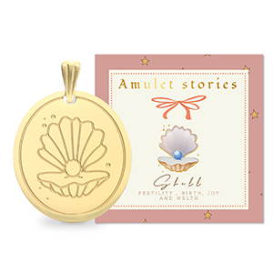 BY31&reg; Ciondoli in acciaio inossidabile conchiglia oro