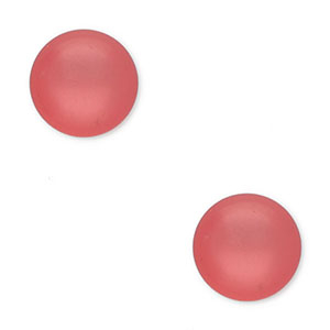 Cabochon Polaris Elements 7mm classico lucido rosa pallido