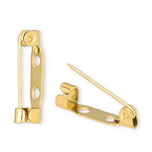 Componenti in acciaio inossidabile supporto per spilla/broche oro