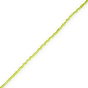 Perline in pietra naturale 4mm sfaccettate effetto verde lime