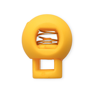 Componenti colorati chiusura stopper per cordoncino palla arancione tropicale