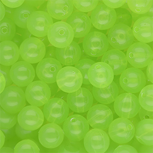DQ&reg; Perline in acrilico 10 mm lucido verde chiaro