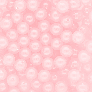 DQ&reg; Perline in acrilico 10 mm lucido rosa chiaro