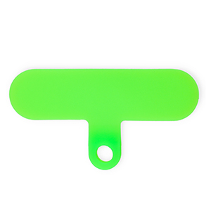 Toppa di fisaggio per cellulare verde neon