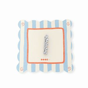 BY31&reg; Ciondoli in ottone Eco-brass pasta fusilli argento