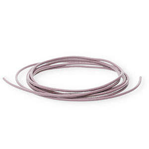 Pelle DQ 1mm tubolare rosa vintage