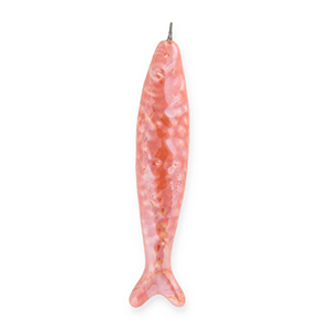 Ciondoli di ceramica greca DQ&reg; sarda rosa corallo