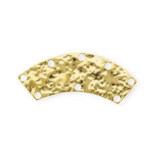 BY31&reg; Componenti in acciaio inossidabile distanziatore arco con 8 anellini oro
