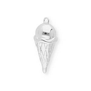 BY31&reg; Ciondoli in ottone Eco-brass gelato argento