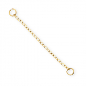 BY31&reg; Ciondoli / distanziatori catena a rol&ograve; anchor in acciaio inossidabile oro