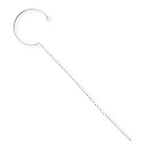 BY31&reg; Componenti in acciaio inossidabile orecchini con anellino argento