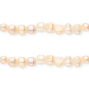 Perle di acqua dolce imperfette rotonde 7-9mm rosa pesca