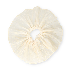 Elastici per capelli 2 strati XL beige