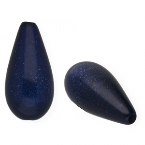 Perline Super Polaris Elements goccia lucida blu notte
