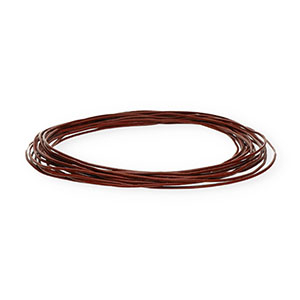 Pelle 1mm tubolare bordeaux scuro
