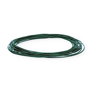 Pelle 1mm tubolare verde ottanio scuro