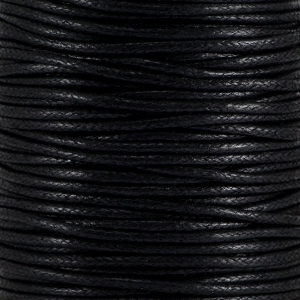 Cordoncino cerato 2,0 mm nero