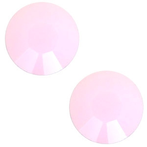 Swarovski Elements SS20 a fondo piatto (4,7 mm) Rose alabastro