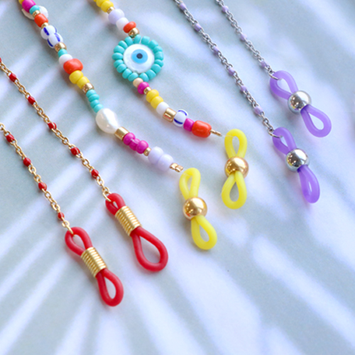 Come realizzare cordoncini per occhiali da sole alla moda:  