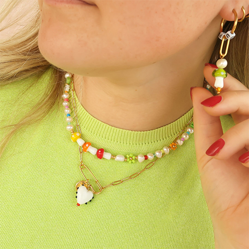 Ispirazione per la creazione di orecchini e collane con perline di vetro  