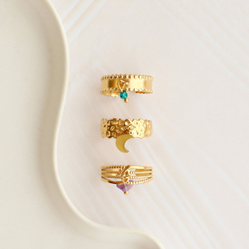 Idee creative con anelli in acciaio inossidabile