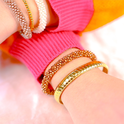 Come abbinare i tuoi bracciali sfaccettati