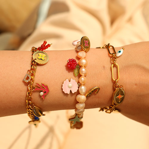 Realizza una collezione unica con i nostri ciondoli in acciaio inossidabile con smalto