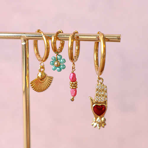 Crea orecchini unici con i nostri nuovi cerchi in acciaio inox con anellino