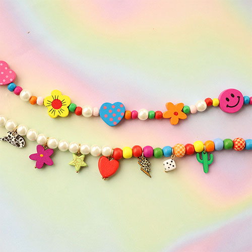 Ispirati con le perline in legno