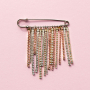 Idee scintillanti con pietre strass Hotfix e catena di strass