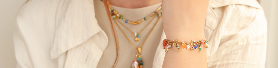 Perline in pietra naturale chips Perline in pietra naturale chips