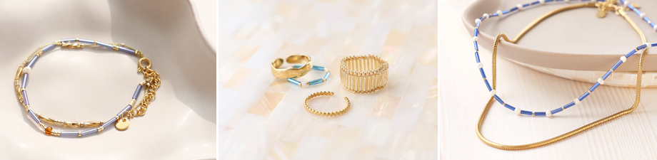 Perline di vetro rocailles bugles speciali Perline di vetro rocailles bugles speciali