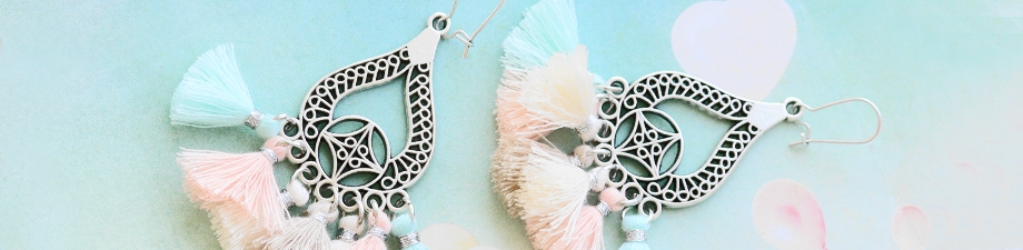 Pendenti di metallo DQ con anellini