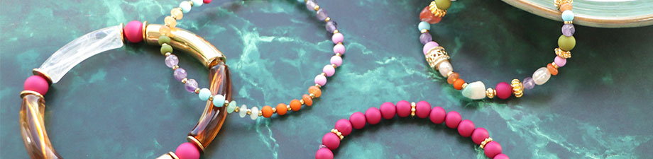 Perline in acrilico 8 mm