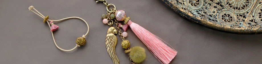 Perline e ciondoli di metallo TQ