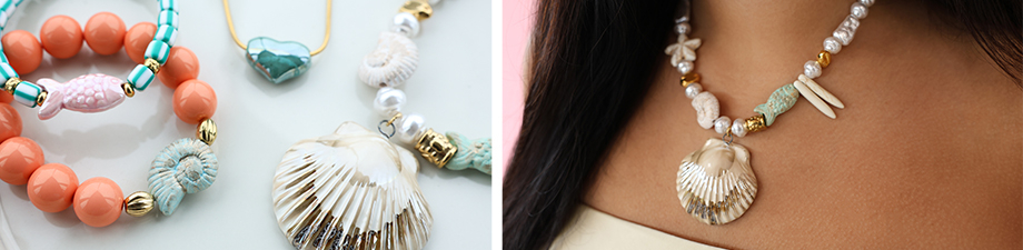 Nuova collezione di perline in ceramica Greca