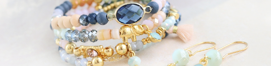 Perline sfaccettate varie forme